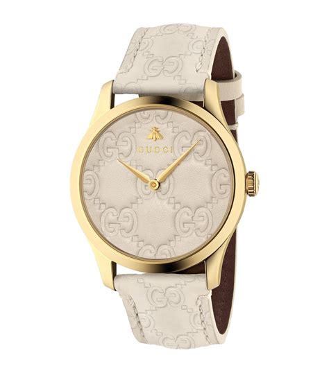 gucci damenuhr gold|gucci gold pvd watch.